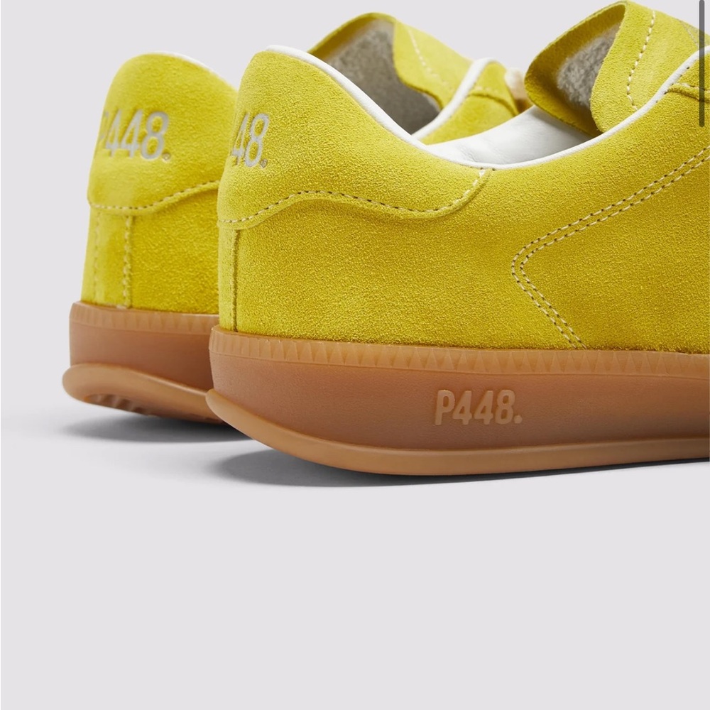P448 unisex monza sneaker in yellow sun - Picture 5 of 10